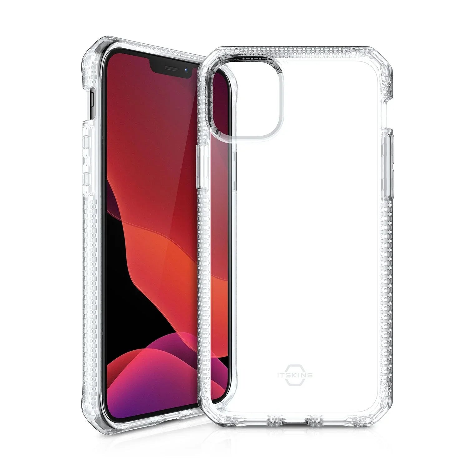 Itskins Spectrum Clear iPhone 12 Mini Case -Transparent - Tashqila Itskins Spectrum Clear iPhone 12 Mini Case -Transparent - Tashqila